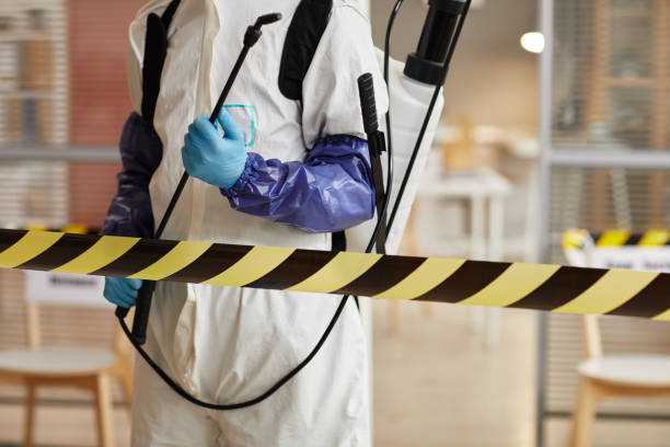 Professional Biohazard technician working in Bear Creek, FL